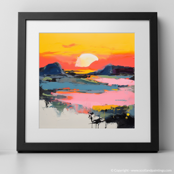 Framed version of Silver Sands of Morar