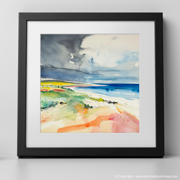 Framed version of St Cyrus Beach