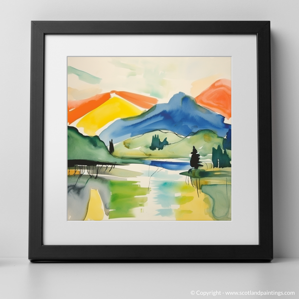 Framed version of Loch Achray