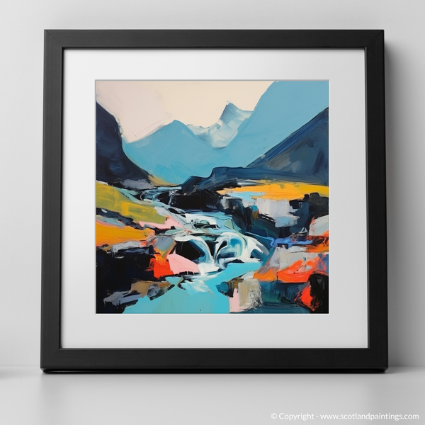 Framed version of The Fairy Pools