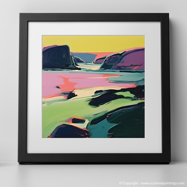 Framed version of Durness Beach