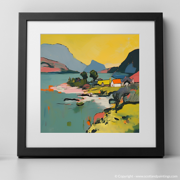 Framed version of Plockton