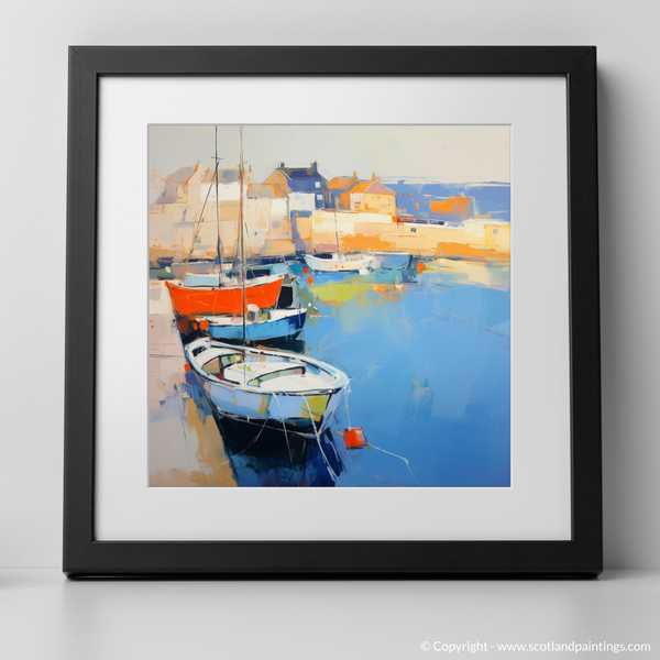 Framed version of North Berwick Harbour