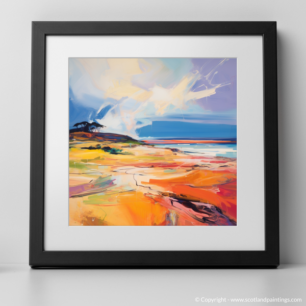 Framed version of Gullane Beach