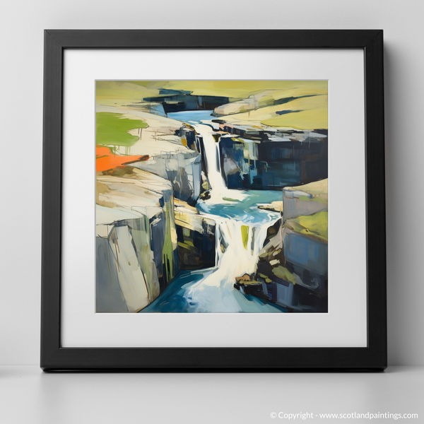 Framed version of Mealt Falls