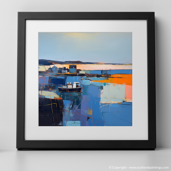 Framed version of North Berwick Harbour