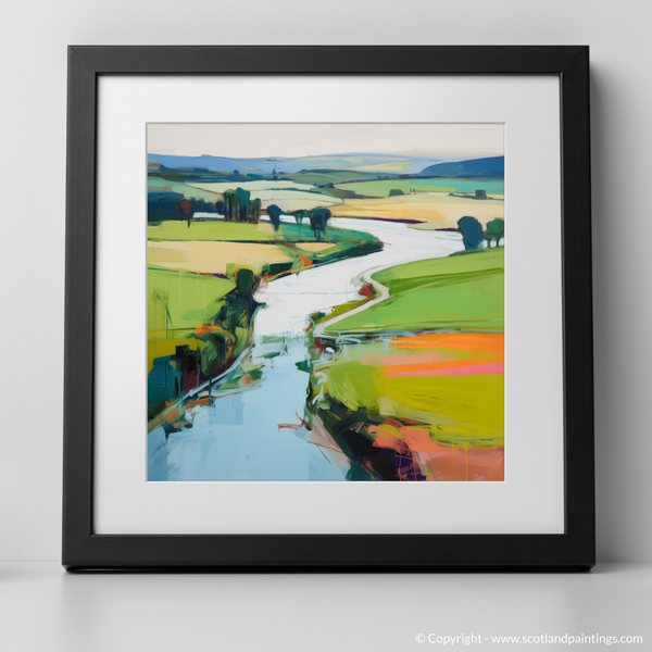 Framed version of River Nith