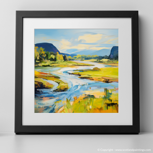 Framed version of River Spey