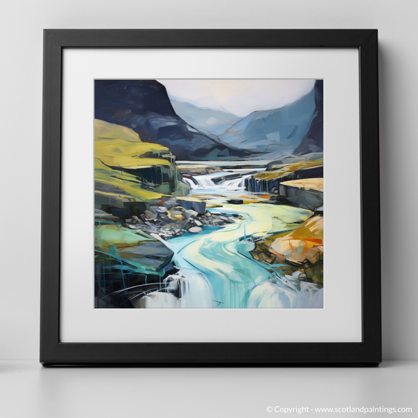 Framed version of Isle of Skye