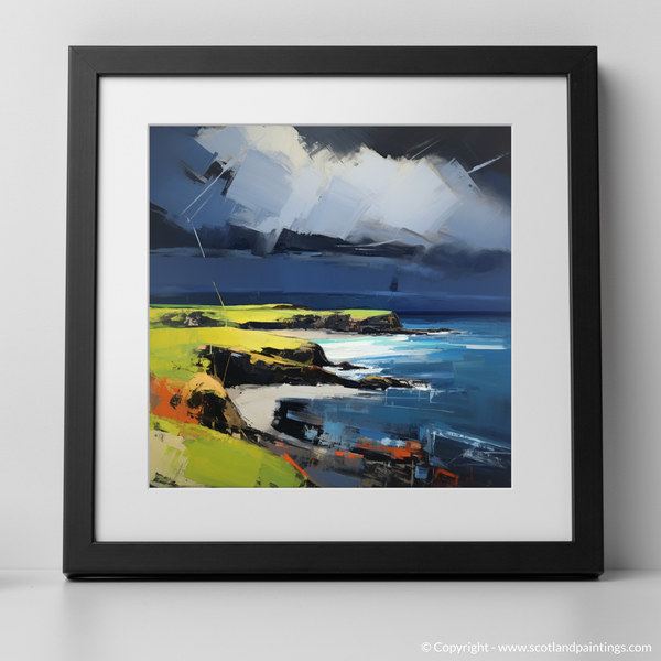 Framed version of Coldingham Bay