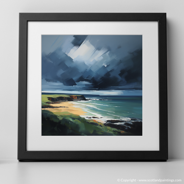 Framed version of Coldingham Bay