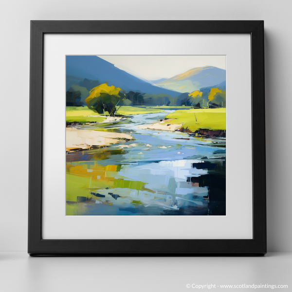 Framed version of River Orchy