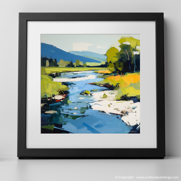 Framed version of River Orchy