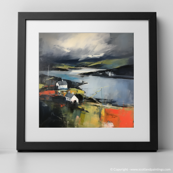 Framed version of Gairloch Harbour