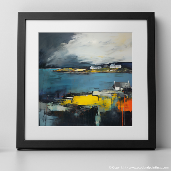 Framed version of Gairloch Harbour