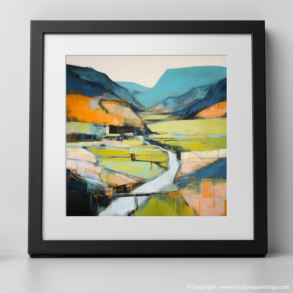 Framed version of Glen Shiel