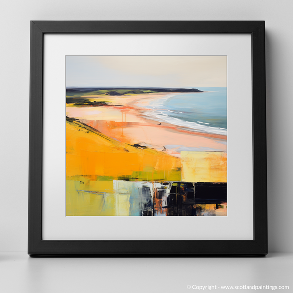 Framed version of Lunan Bay