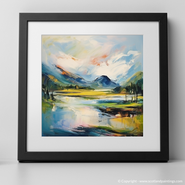 Framed version of Loch Ard