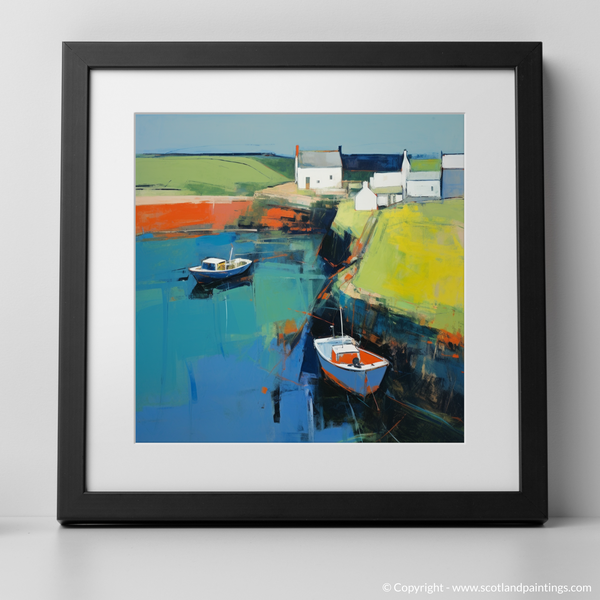 Framed version of Cove Harbour