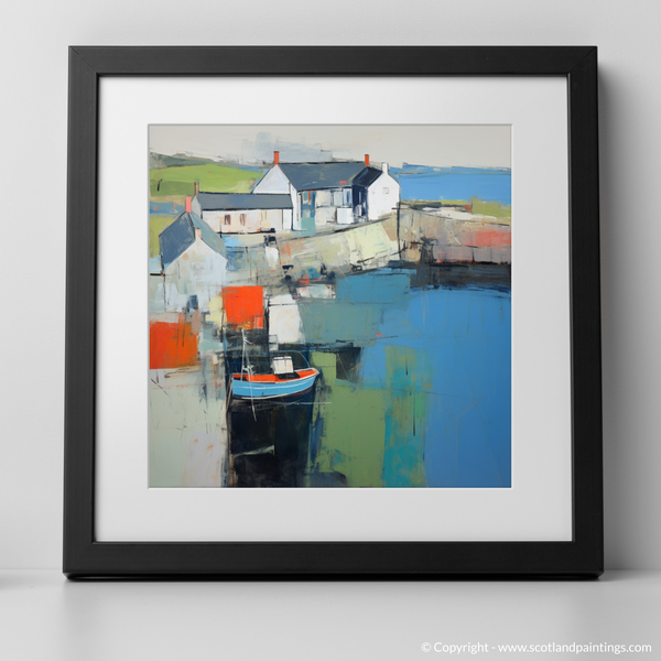 Framed version of Cove Harbour