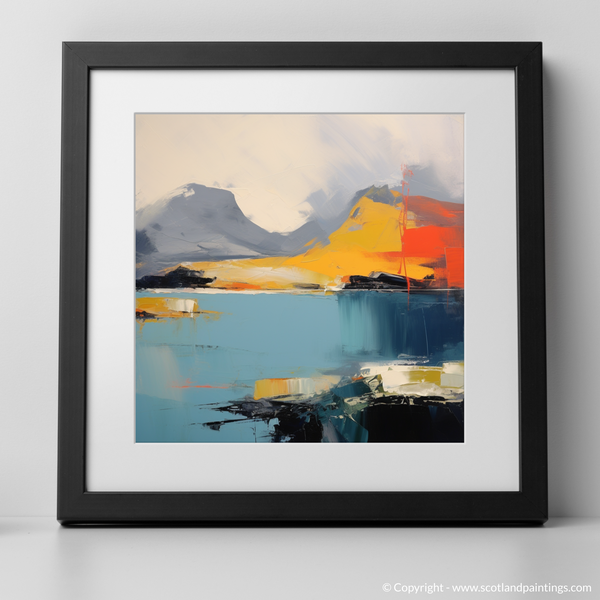 Framed version of Isle of Skye