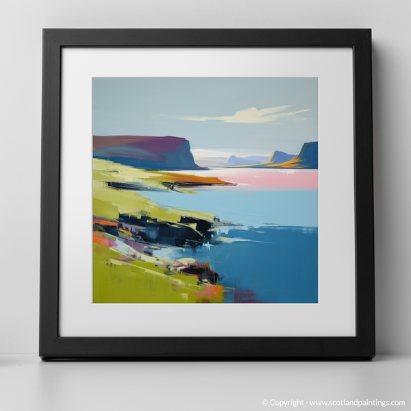 Framed version of Isle of Skye