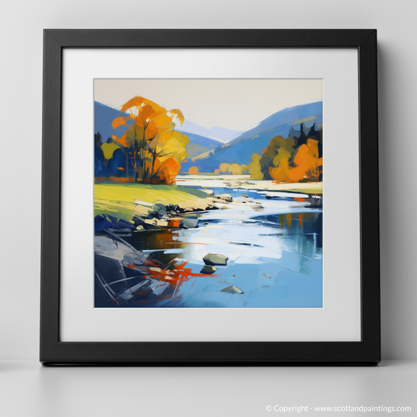 Framed version of River Tummel