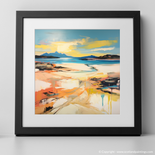 Framed version of Mellon Udrigle Beach