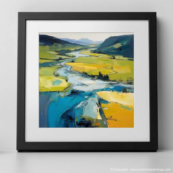 Framed version of River Orchy