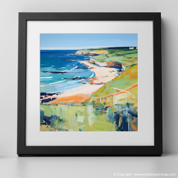 Framed version of Coldingham Bay