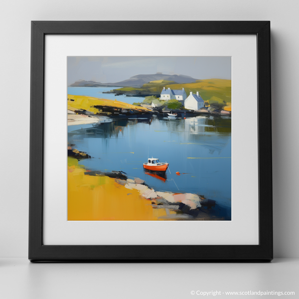 Framed version of Scourie Bay