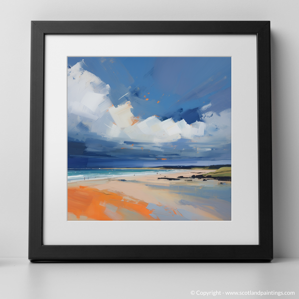 Framed version of Gullane Beach