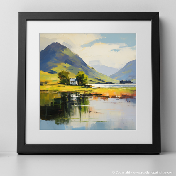 Framed version of Loch Leven