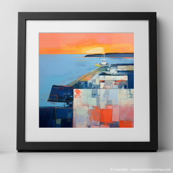 Framed version of St Monans Harbour