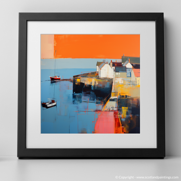 Framed version of St Monans Harbour