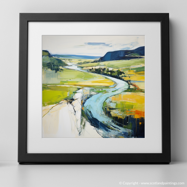 Framed version of River Garry