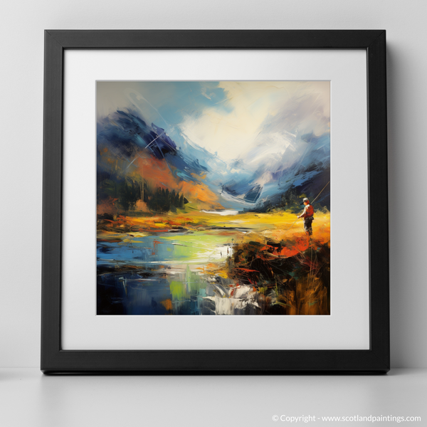 Framed version of Loch Shiel