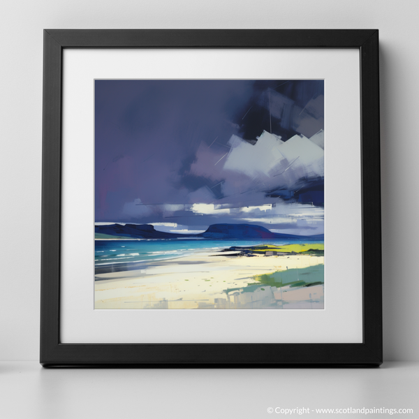 Framed version of Seilebost Beach