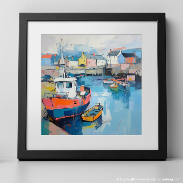 Framed version of Millport Harbour