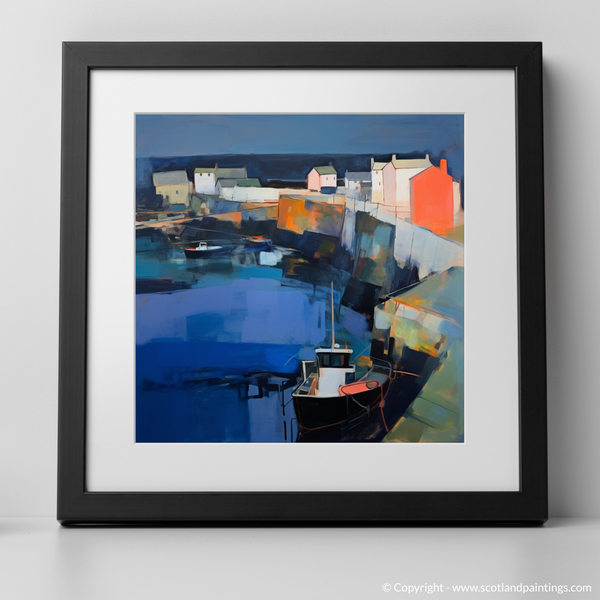 Framed version of Portsoy Harbour