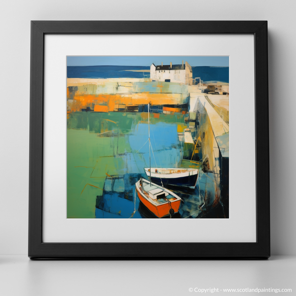 Framed version of St Monans Harbour