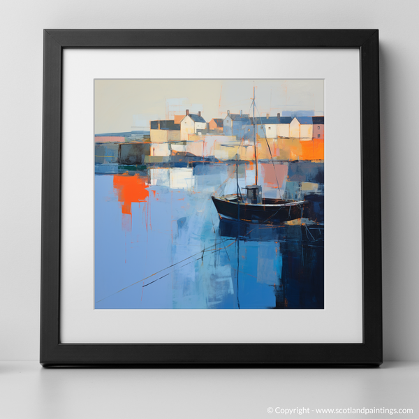 Framed version of Anstruther Harbour