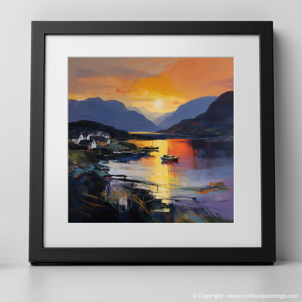 Framed version of Plockton Harbour