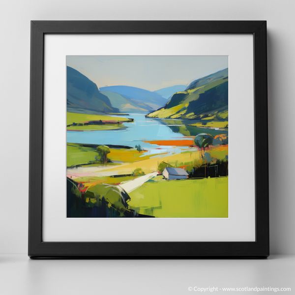 Framed version of Glen Falloch