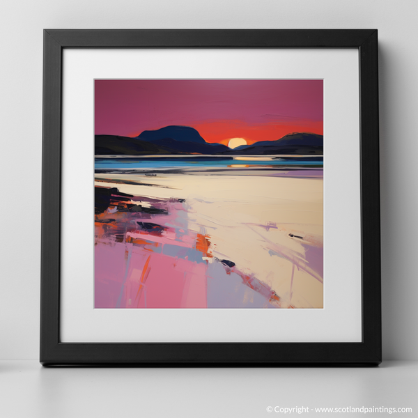 Framed version of Camusdarach Beach