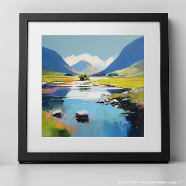 Framed version of Glen Etive