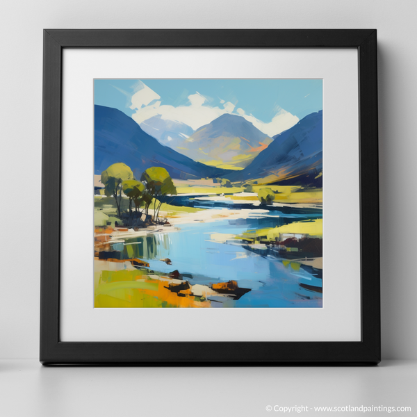 Framed version of Glen Etive