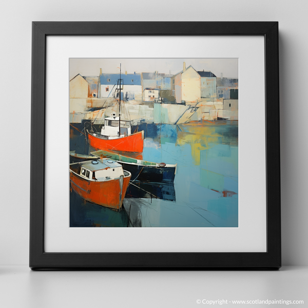 Framed version of Stornoway Harbour