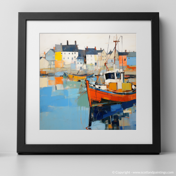 Framed version of Stornoway Harbour