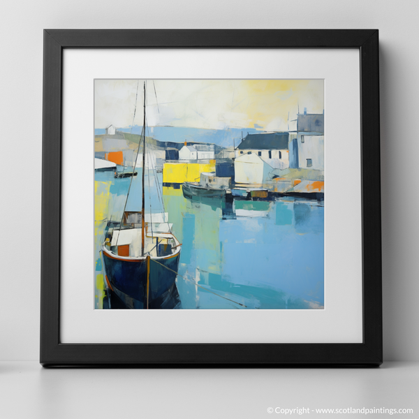 Framed version of Stornoway Harbour